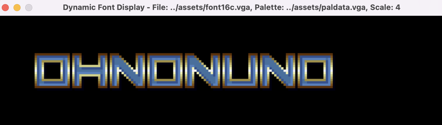 Dynamic font demo